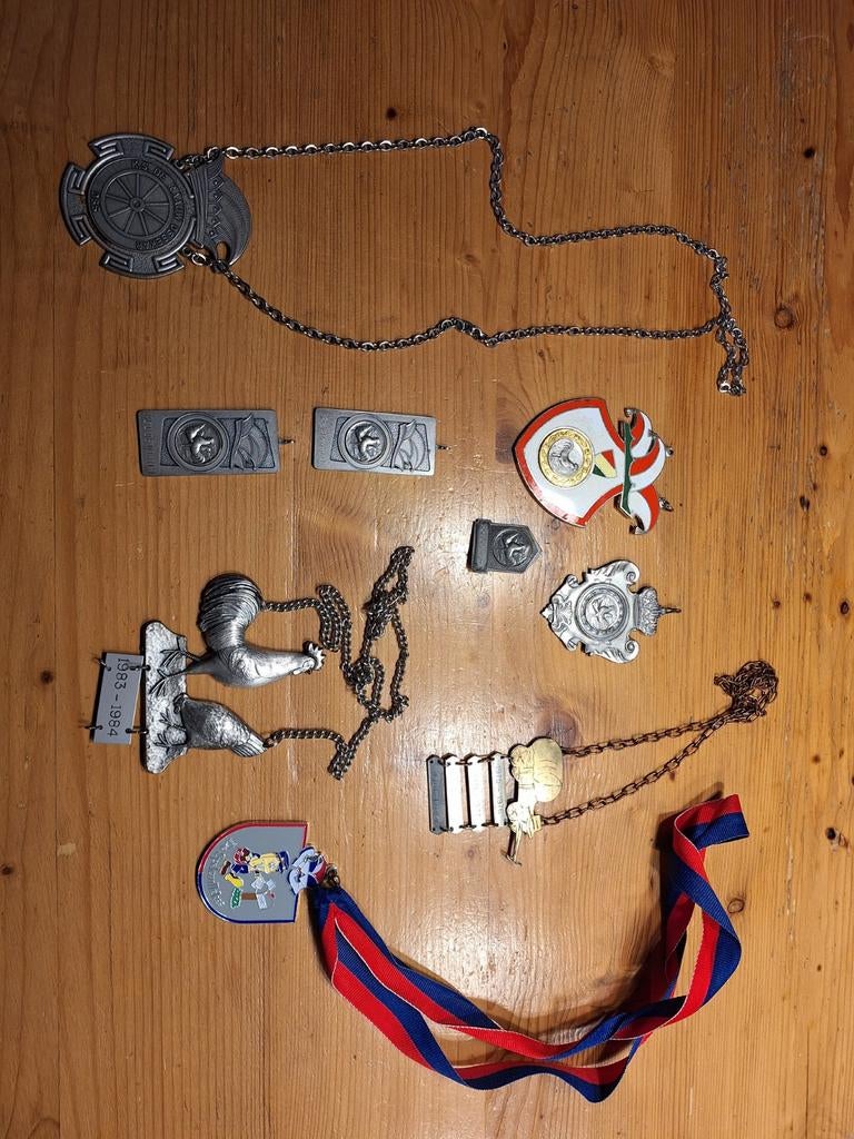 Carnaval hennegat, onderscheiding badge, Ophalen of Verzenden, Zo goed als nieuw, Knuffel of Figuurtje