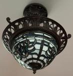 Tiffany glas-in-lood lamp, plafonnière, Ophalen