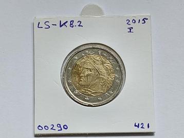 2-euromunt Italië (I) 2015 Koers LS-K8.2 beschikbaar voor biedingen