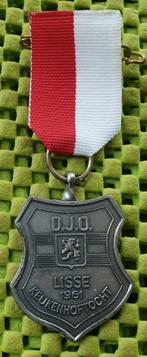 Medaille : D.J.O. Lisse 1961 , Keukenhoftocht ., Nederland, Overige materialen, Ophalen of Verzenden