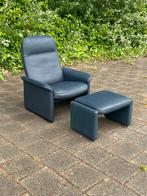 De Seede relax fauteuil met voetenbank, Ophalen of Verzenden, Zo goed als nieuw, Minder dan 75 cm, 50 tot 75 cm
