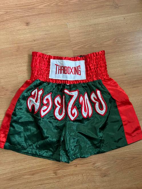 Muay Thai boxing shorts broekje kickboksbroekje MMA medium, Sport en Fitness, Vechtsporten en Zelfverdediging, Zo goed als nieuw