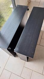 IKEA MALM opberglades (2x) zwart – onderbed, Huis en Inrichting, Kasten | Ladekasten, Ophalen, 1 of 2 laden, 50 tot 100 cm, Zo goed als nieuw