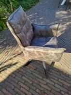 Stoel, Huis en Inrichting, Stoelen, Ophalen, Zo goed als nieuw, Grijs, Eén