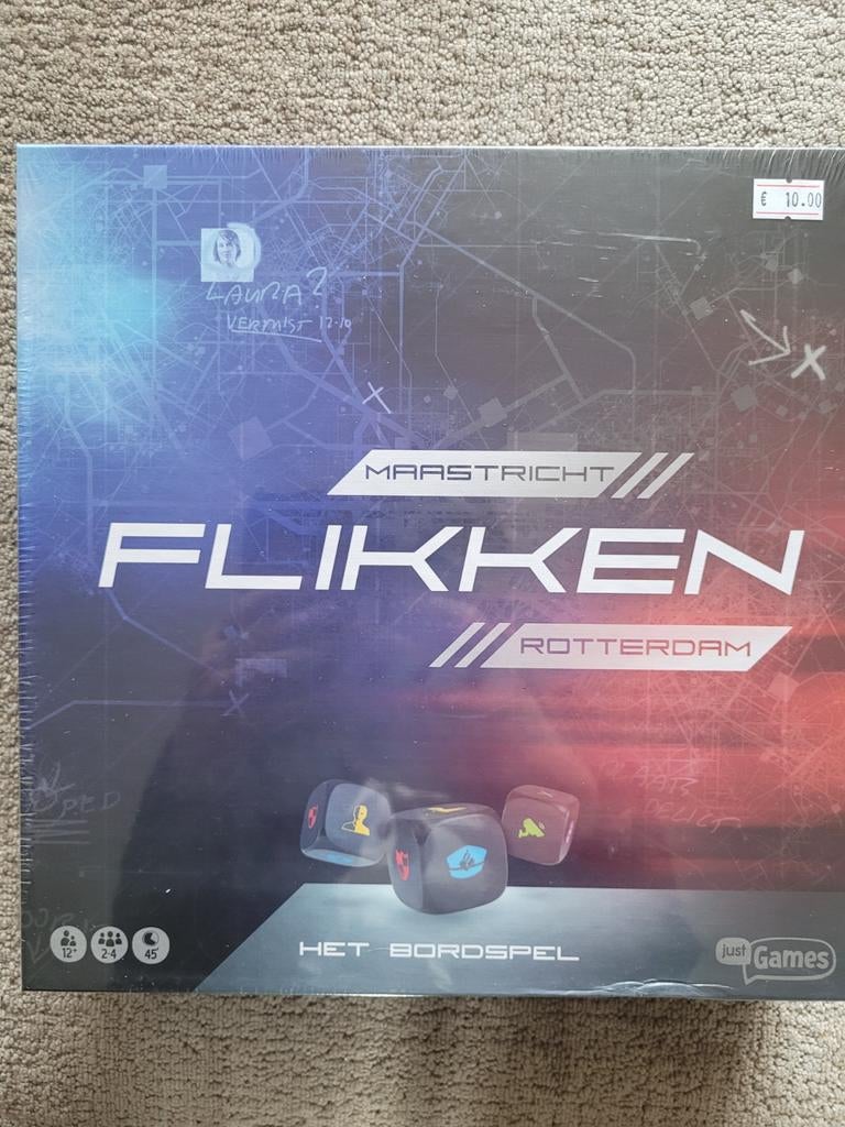 Spel flikken, Hobby en Vrije tijd, Gezelschapsspellen | Bordspellen, Ophalen of Verzenden, Nieuw