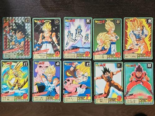 Dragon Ball Z Super Battle Carddass Vol. 4 Kaarten!, Hobby en Vrije tijd, Verzamelkaartspellen | Overige, Gebruikt, Speeldeck