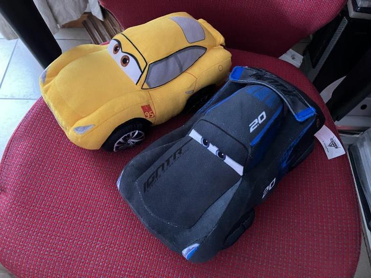 Disney cars knuffels ( Set van 2 ), Verzamelen, Disney, Knuffel, Overige figuren, Ophalen of Verzenden