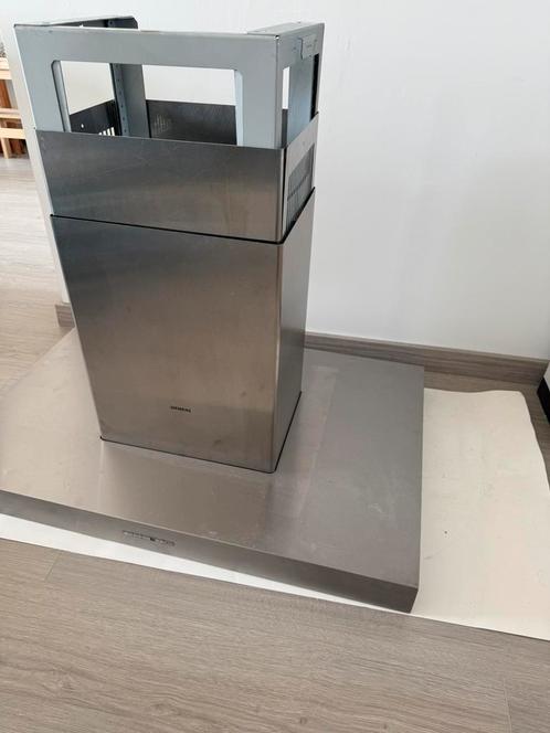 Siemens RVS Eiland afzuigkap LF958BA60, Witgoed en Apparatuur, Afzuigkappen, Gebruikt, Vrijstaand, Eilandschouwkap, 800 m³ per uur of meer