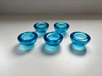 Iittala Ballo lichtblauw (5 stuks), Gebruikt, Blauw, Ophalen of Verzenden, Kandelaar
