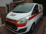 Ford Transit Custom GB 2.0 Tdci 105PK 290 L2h1 2017 AIRCO, Auto's, Voorwielaandrijving, Stof, 1995 cc, 4 cilinders
