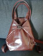 Leren tas rugtas genicci, Ophalen of Verzenden, Zo goed als nieuw