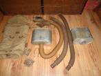 Gasmasker M1934 Belgisch leger uitgebreide set wo2 oorlog, Verzenden, Overige soorten, Overige gebieden, Overige typen