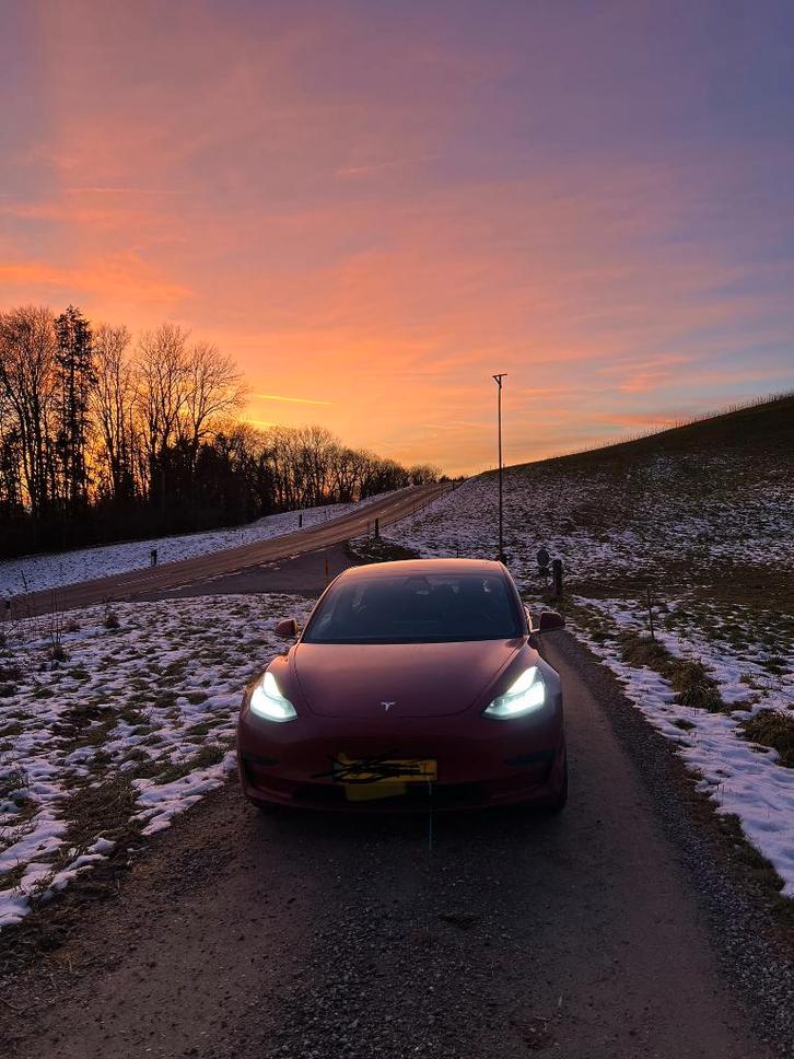 Tesla Model 3 2019 Rood, Auto's, Tesla, Particulier, Model 3, Elektrisch, Sedan, Automaat, Origineel Nederlands, Rood, Achterwielaandrijving