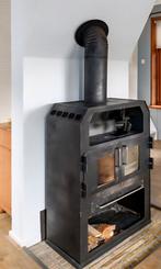 15 kW rustieke houtkachel, Huis en Inrichting, Kachels, Ophalen, Gebruikt, Hout, Houtkachel