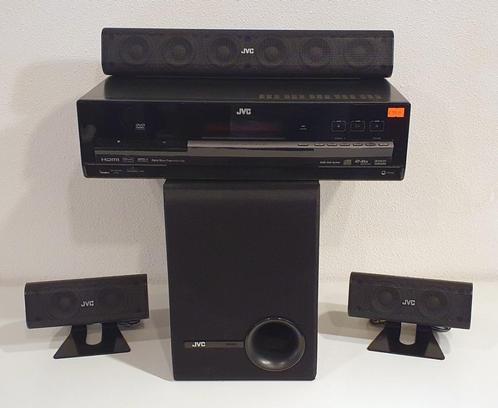 Home Cinema Set JVC XV-THD51 3.1 - HDMI, DVD, CD, MP3, Audio, Tv en Foto, Home Cinema-sets, Gebruikt, Dvd-speler, 3.1-systeem