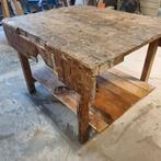 Werkbank, Antiek en Kunst, Antiek | Meubels | Tafels, Ophalen