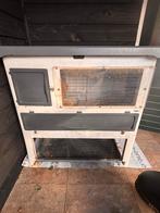 Konijnenhok met toebehoren, Ophalen, 90 cm of meer, Hok, 110 cm of meer