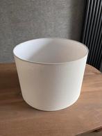 Nieuwe naturel creme kleurige lampenkap - 40 cm, Ophalen, 25 tot 50 cm, Rond, Nieuw