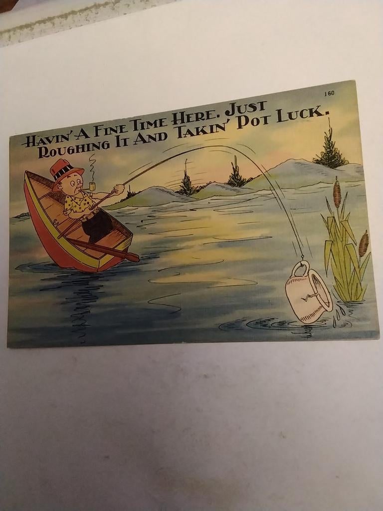 HAVIN'A FINE TIME HERE, JUST ROUGHING IT AND TAKIN' POT LUCK, Ophalen of Verzenden, Sterren en Beroemdheden