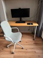 Ikea bureau en vergaderstoel in goede staat!, Ophalen, Gebruikt