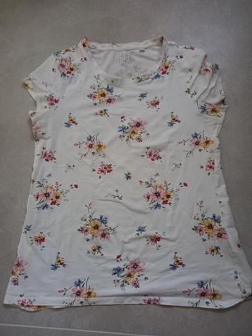 Bloemen shirt creme Clockhouse beschikbaar voor biedingen