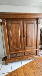 Eiken toogkast, Huis en Inrichting, Kasten | Buffetkasten, Ophalen, Gebruikt, 150 tot 200 cm, Eikenhout