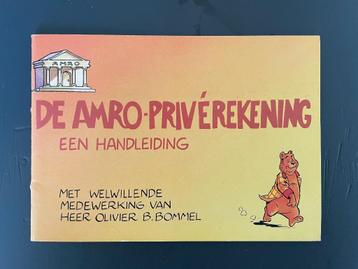 Heer Bommel Tom Poes Amro Bank Handleiding beschikbaar voor biedingen