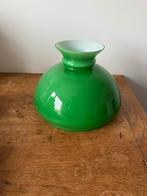 Groene Vintage Lampenkap, Ophalen, Rond, Zo goed als nieuw, Minder dan 25 cm