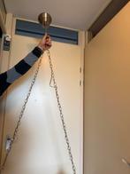 Hanglamp, Ophalen, Zo goed als nieuw, Glas, 75 cm of meer