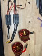 2x JP EDF 70mm (4-6s) + 2x Flycolor 100a ESC, Ophalen of Verzenden, Zo goed als nieuw, Elektro