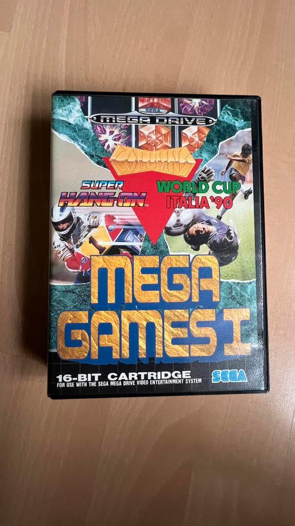 Mega Drive - Mega Games 1 - Spelcartridge, Spelcomputers en Games, Games | Sega, Gebruikt, Mega Drive, Puzzel en Educatief, 1 speler