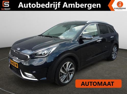 Kia Niro 1.6 GDi Hybrid Executive-Line Navi Leder Géén Aflev, Auto's, Kia, Bedrijf, Niro, ABS, Achteruitrijcamera, Adaptive Cruise Control
