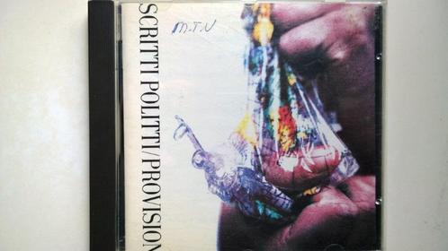 Scritti Politti - Provision, Cd's en Dvd's, Cd's | Pop, Zo goed als nieuw, 1980 tot 2000, Ophalen of Verzenden