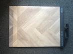 Stalen vinyl novilon houtmotief / visgraat - onderlegger, Ophalen of Verzenden, Zo goed als nieuw
