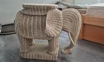 Rotan olifant krukje / bijzettafel, Ophalen, Overige materialen