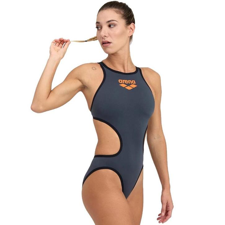Nieuw Arena W One Biglogo One Piece badpak Asphalt Black, Kleding | Dames, Badmode en Zwemkleding, Nieuw, Badpak, Paars, Ophalen of Verzenden