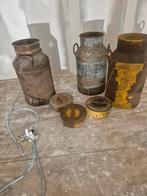 3 Melkbussen voor Carbidschieten, Ophalen of Verzenden, Gebruikt