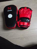 Nikko Bokspads en handschoenen, Ophalen of Verzenden, Zo goed als nieuw, Vechtsportbescherming