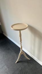 Bijzettafel siertafel bloementafel, Ophalen, Minder dan 55 cm, Rond, Zo goed als nieuw