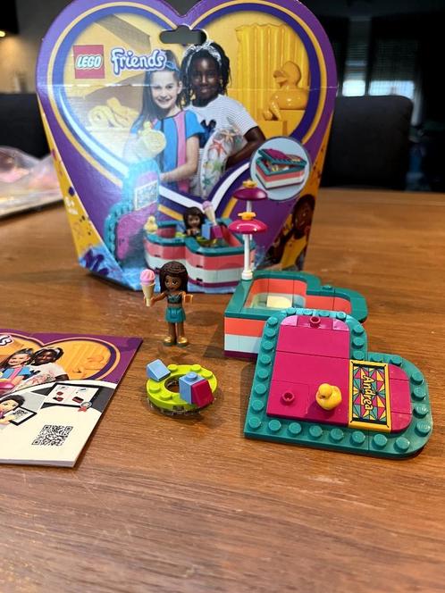 Lego Friends - 41384 - Andrea's hartvormigezomerdoos, Kinderen en Baby's, Speelgoed | Duplo en Lego, Zo goed als nieuw, Lego, Complete set