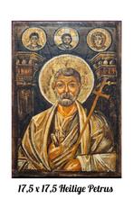 Prachtige iconen met echt bladgoud., Antiek en Kunst, Antiek | Religie, Ophalen of Verzenden