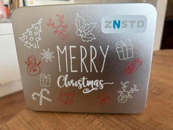 Blik kerst beschikbaar voor biedingen