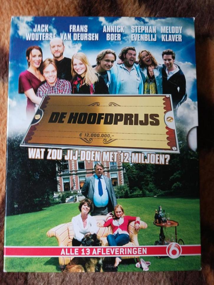 De Hoofdprijs - Complete Serie (DVD Boxset), Cd's en Dvd's, Dvd's | Tv en Series, Zo goed als nieuw, Komedie, Boxset, Alle leeftijden