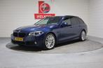 BMW 5 Serie Touring 535i M Sport Edition High Executive, Fan, Achterwielaandrijving, Gebruikt, 2000 kg, Blauw