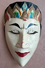 Klein houten topeng masker, Indonesië, Antiek en Kunst, Kunst | Niet-Westerse kunst, Ophalen of Verzenden