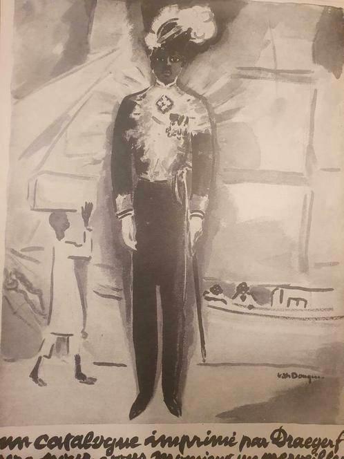 Kees v  Dongen orig advertentie merveilleux Ambassadeur 1926, Antiek en Kunst, Kunst | Litho's en Zeefdrukken, Ophalen
