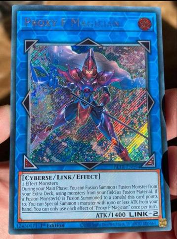 Yu-Gi-Oh! Proxy F Magician BLTR 1st Edition M/NM ! beschikbaar voor biedingen