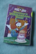 VHD Donald's Verjaardagsfeest uit 1994, Cd's en Dvd's, VHS | Kinderen en Jeugd, Gebruikt, Tekenfilm, Alle leeftijden, Ophalen of Verzenden