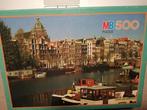 MB Puzzle Holland - Amsterdam, Ophalen of Verzenden, 500 t/m 1500 stukjes, Gebruikt, Legpuzzel