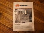 Tractor folder Vicon product info kuilvoersnijder, Ophalen of Verzenden, Zo goed als nieuw